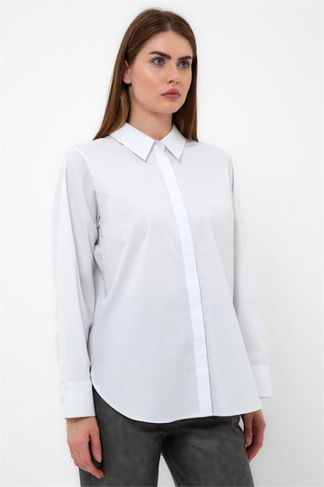 Camicia over con bottoni dietro Lefon W24W-080506